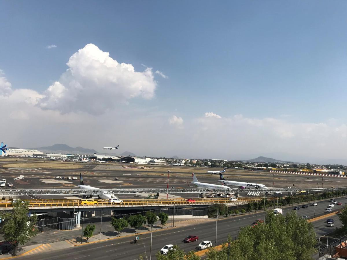 Hotel Aeropuerto Mexico-stad Buitenkant foto